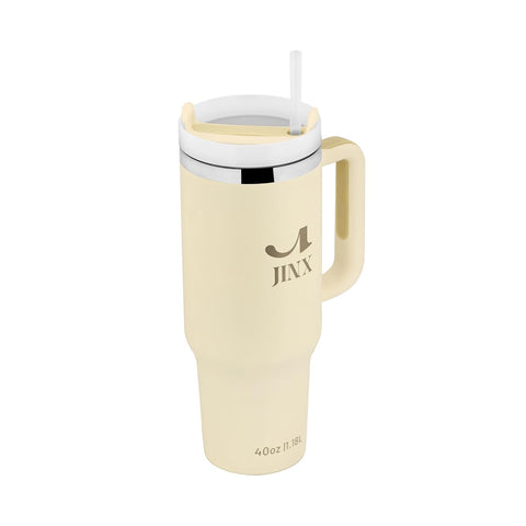 IVORY |THE MEGASIP QUENCHER TUMBLER | 40 OZ | 1.18 L | CREAM