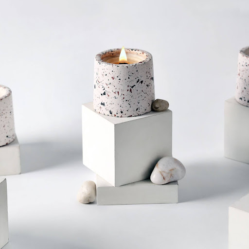 White Sage | 4oz Premium Concrete Scented Candle